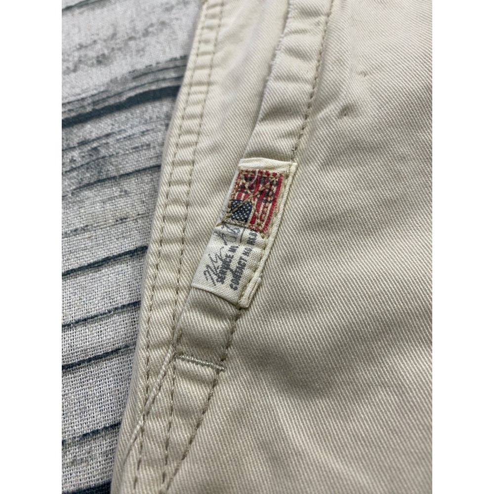 Ralph Lauren Denim & Supply Pants 30x32 (Fits 32x30) Chino Side Tabs Flag Logo - Picture 6 of 9